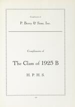 Class book, HPHS yearbook, 1924B, page 127