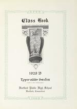 Hartford Public High School yearbook 1928B, page 7