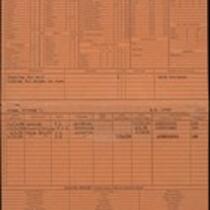 Cheney Brothers employee record cards