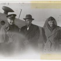 Dr. Edmund A. Walsh, Thomas Dodd, Lt. Margolies, Prague