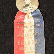 302nd Field Artillery Association reunion ribbon