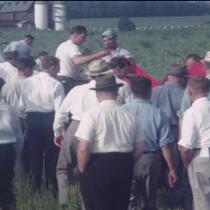 Potato field tour at the farm of Louis L. Grant