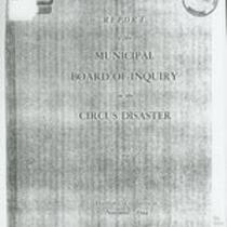 Report of the municipal Board of inquiry on the circus disaster
